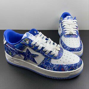NWT Bape Sta Low Unisex Colorful Unisex Shoes